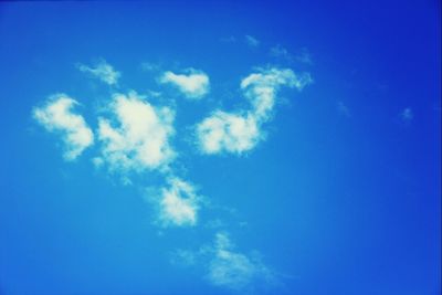 Low angle view of cloudy sky