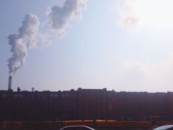 View of built structure against sky