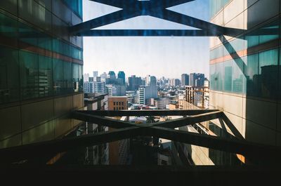 Skyscrapers in city