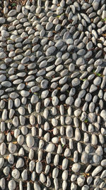 Full frame shot of stones