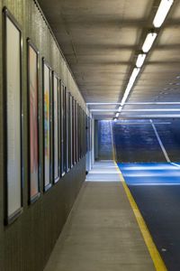 Illuminated corridor