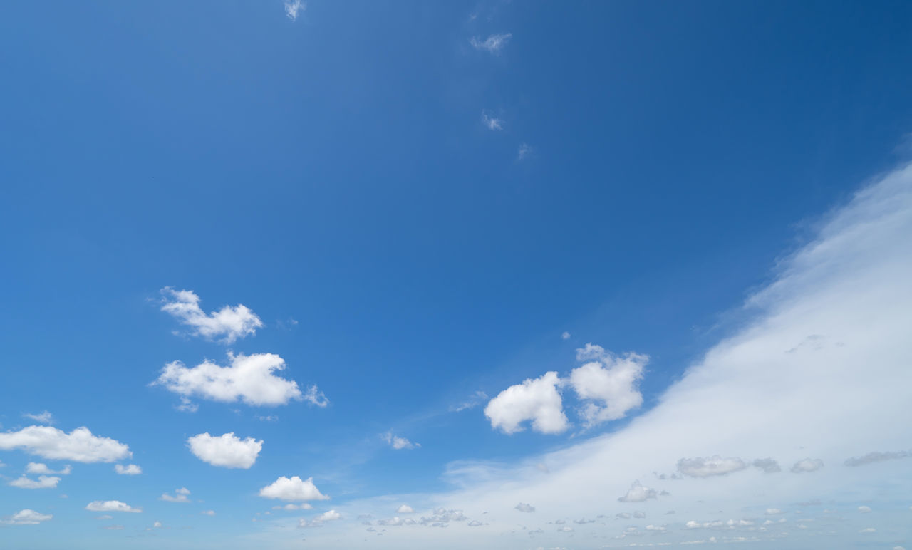 LOW ANGLE VIEW OF CLOUDSCAPE