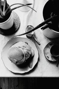 Close-up of bowl on table