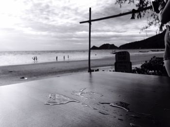 People on beach