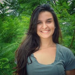 Portrait of a smiling young woman