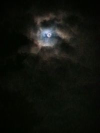 Full frame shot of moon in sky