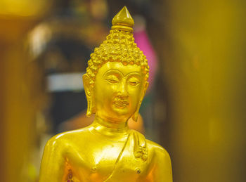 Statue of buddha in temple