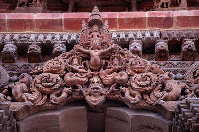 Statue of buddha in temple