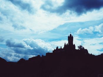 Low angle view of cathedral against sky