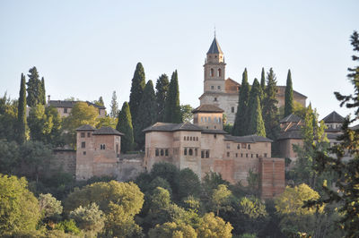 Buildings in city