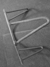 High angle view of spiral staircase