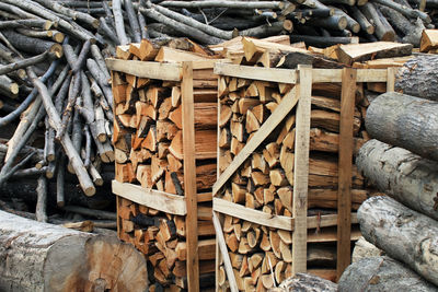 Stack of logs