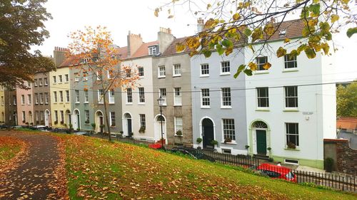 View of buildings in city