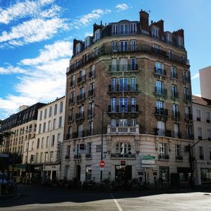 View of buildings in city