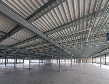 Big empty new warehouse