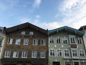 Low angle view of building against sky