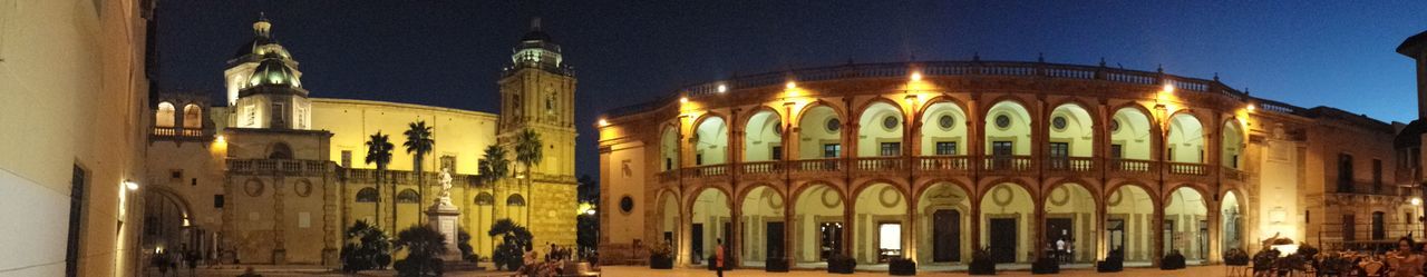 Low angle view of temple