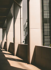 Interior of modern building