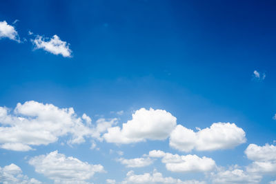 Low angle view of clouds in sky