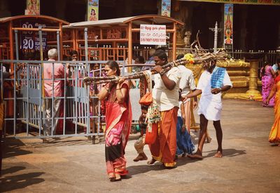 Group of people standing outdoors