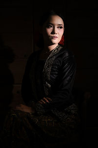Portrait of a young woman