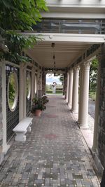 Corridor of building