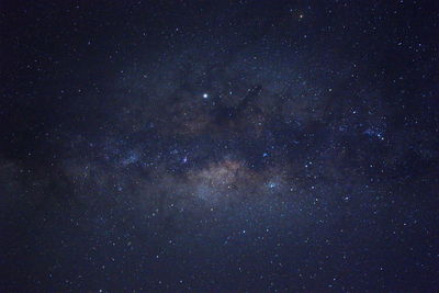 Low angle view of stars in sky