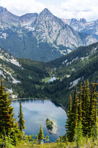 Hiking scenes in the beautiful north cascades wilderness.