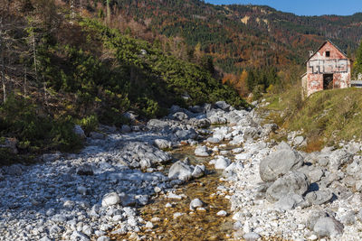 Ancient mining complex of cave del predil