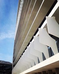 Low angle view of modern building