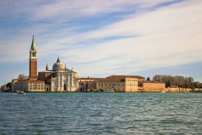 River with buildings in background