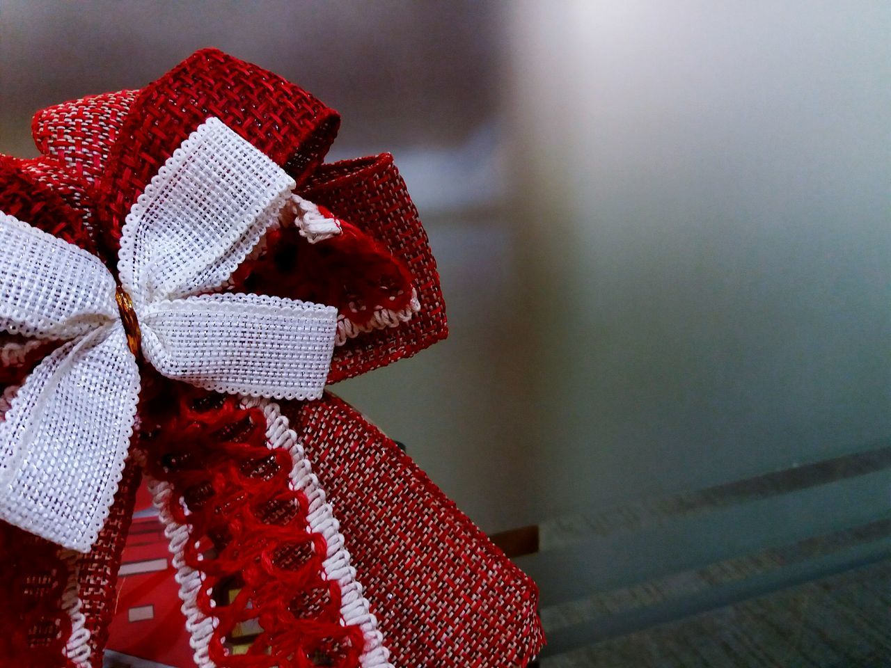 CLOSE UP OF RED DECORATION