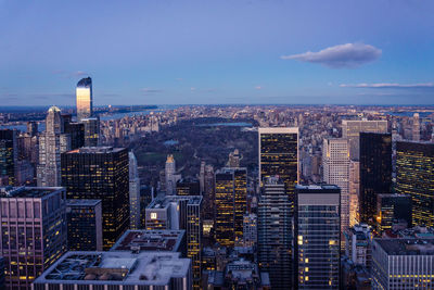 Aerial view of cityscape