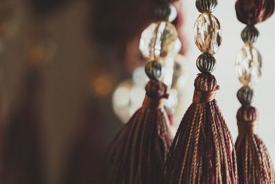 Close-up of decoration hanging