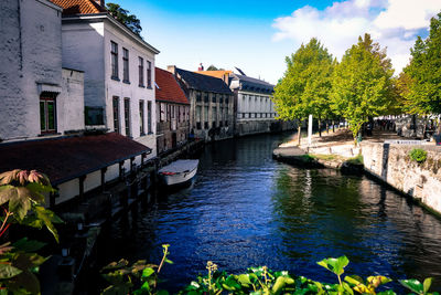 Scenic view of buildings against sky