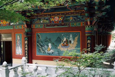 Statue in temple