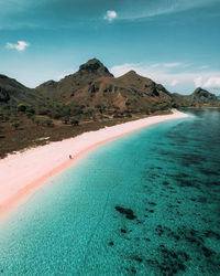 Beatiful beach in bali 