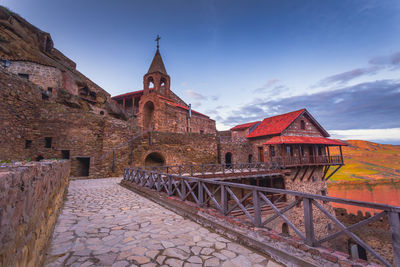 View of old building against sky