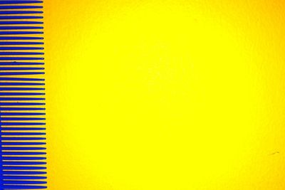 Close up of yellow surface