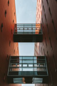 Low angle view of building against sky