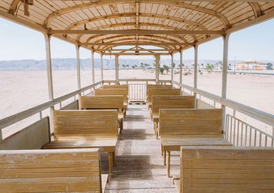 Pier leading to sea