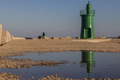 Lighthouse against sky