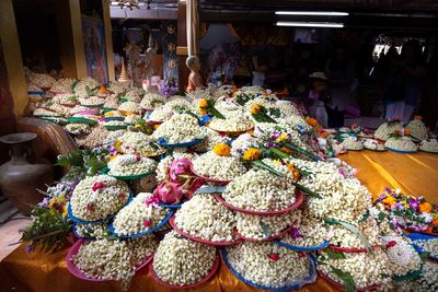 Various fruits for sale in store