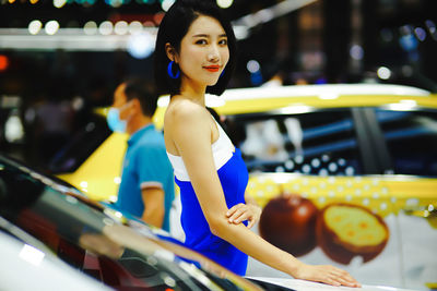 Auto show model
