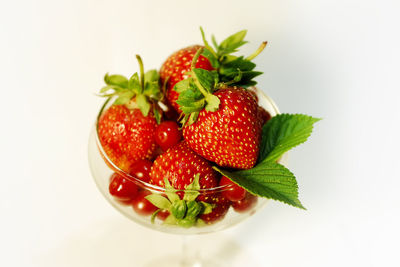 Close-up of strawberries