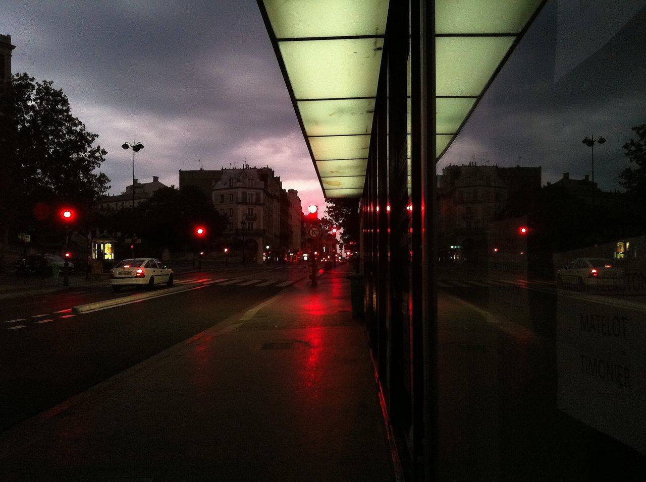 transportation, illuminated, mode of transport, the way forward, land vehicle, car, road, street, street light, road marking, diminishing perspective, on the move, night, sky, travel, vanishing point, city, lighting equipment, wet, dusk