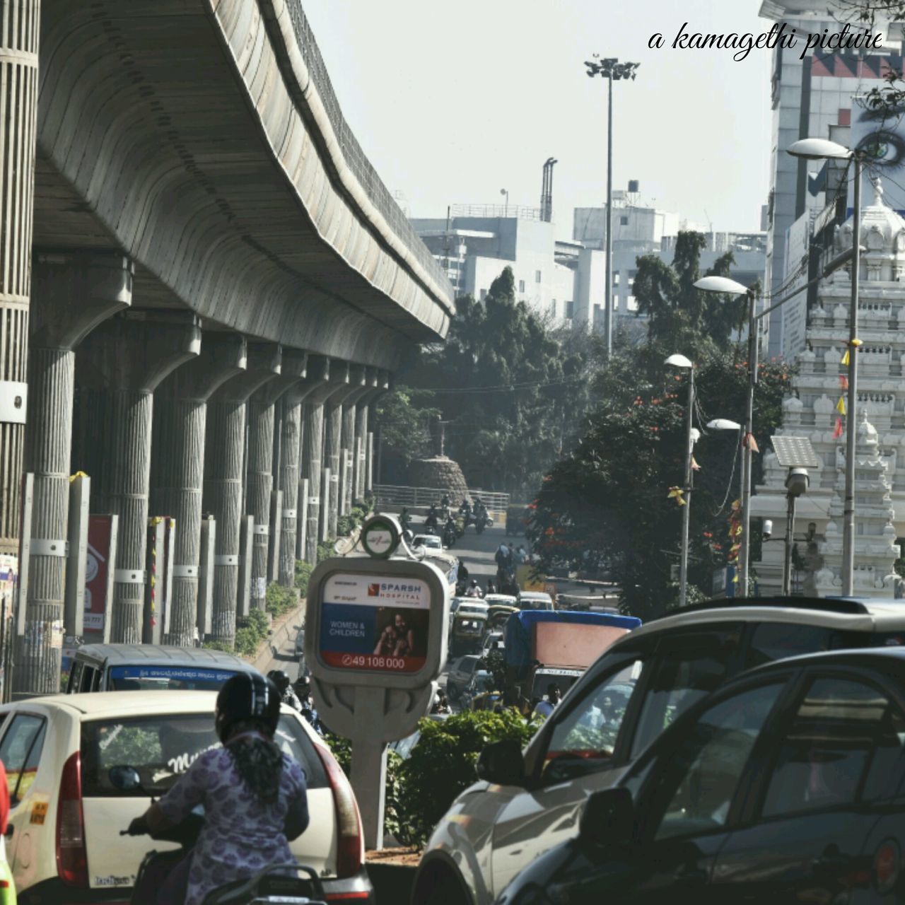 VIEW OF CITY STREET