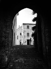 Alley amidst buildings