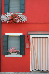 Red house in italy 