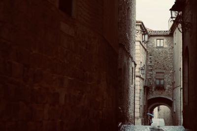 Street amidst buildings in city